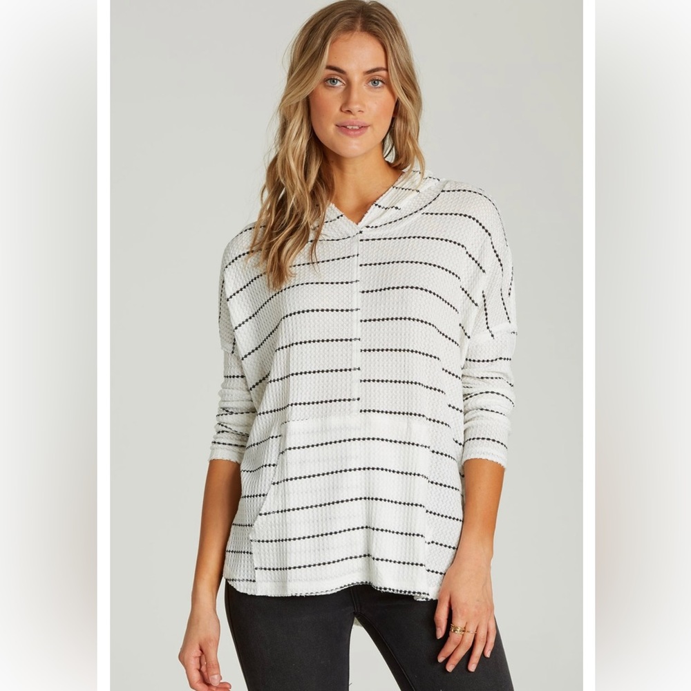 Billabong Long Sleeve Pullover Sweater with Pocket (Size S)